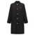 AMI Paris AMI Paris Technical Twill Trench Coat Black