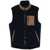 Mc2 Saint Barth MC2 Saint Barth Wanaka Shearling Vest With Pocket BLUE