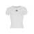 MARINE SERRE Marine Serre Moon Logo Cotton T-Shirt WHITE