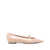 EA7 Ea7 Emporio Armani Patent Leather Ballet Flats POWDER