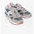 Saucony Suede And Fabric Shadow Original Low Top Sneakers Blue