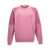 Stone Island Logo patch sweatshirt Pink