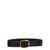 Loewe Pin buckle leather belt Black