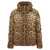 Dolce & Gabbana Animalier down jacket Multicolor