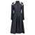 GIOVANNI BEDIN Cut-out denim dress Blue