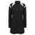 GIOVANNI BEDIN Cut-out mini dress Black