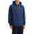 EDEN PARK Hooded Sweatshirt With Embroidered Logo BLEU CHINE FONCE