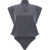 Alaïa Square  Bodysuit ANTHRACITE