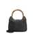 Gucci Gucci Diana Leather Shoulder Bag Black