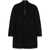 CORNELIANI Corneliani Long Single-Breasted Virgin Wool Coat Black