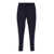 Dolce & Gabbana Blue High Waist Pants In Wool Man BLUE