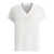 Brunello Cucinelli Brunello Cucinelli "Precious Neckline" Ribbed T-Shirt WHITE