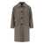 Max Mara Weekend MAX MARA WEEKEND PITONE BROWN MIDI COAT Brown