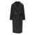 Max Mara Weekend MAX MARA WEEKEND RESINA BLACK BELTED COAT Black