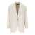 Max Mara Weekend MAX MARA WEEKEND ROAL ECRU SINGLE-BREASTED BLAZER White