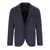 Manuel Ritz MANUEL RITZ MELANGE BLUE SINGLE BREASTED JACKET Blue