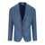 Manuel Ritz MANUEL RITZ CARTA DA ZUCCHERO SINGLE-BREASTED JACKET Blue