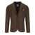 BOB BOB DOVER BROWN SINGLE-BREASTED JACKET Brown