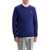 PS PAUL SMITH Cotton And Wool Blend Pullover Sweater INDIGO