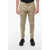 Cruna Regular Waist Cotton Blend Newtown Pants Beige