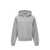 Saint Laurent Saint Laurent Hooded Cotton Sweatshirt Gray