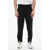 Neil Barrett Wool Blend Priest Collar Low-Rise Pants Black