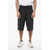 Neil Barrett Multipocketed Straight Leg Stretch Nylon Shorts Black