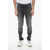 Neil Barrett Super Skinny Fit Delavè Denims 14Cm Black