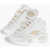 Maison Margiela Mm22 X Reebok Injected Sole Unisex Mid Sneakers White