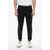 Neil Barrett Low-Rise Viscose Blend Pants With Elastic Waistband Black