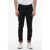 Neil Barrett Super Skinny Fit Denims With Coated Cotton Cuffs 15Cm Black