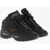 Maison Margiela Mm2 X Reebok Eco-Leather Unisex Mid Sneakers With Injected S Black