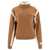 UGG UGG "Lydi" Half-Zip Sweatshirt BROWN