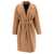 Max Mara Max Mara Deconstructed Coat In Cashmere Double Beige