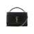 Saint Laurent Saint Laurent Sunset Leather Bag Black