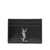 Saint Laurent Saint Laurent Cassandre Card Holder Black