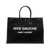 Saint Laurent Saint Laurent Rive Gauche Large Tote Bag NERO/BIANCO/NERO/NER