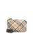 Burberry Burberry Check Crossbody Bag Beige