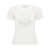 Moncler Moncler Logo Cotton T-Shirt WHITE