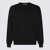 AURALEE Auralee Black Cotton Sweatshirt INK BLACK