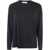 Goes Botanical Goes Botanical Long Sleeves Merinos Extrafine Super 140`S Over Sweater Clothing Black