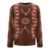 SOUTH2 WEST8 South2 West8 "Native" Sweater BROWN