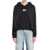 MM6 Maison Margiela Mm6 Maison Margiela Hooded  Black