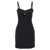 GIOVANNI BEDIN Scuba mini dress Black