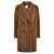 Max Mara 'Roseto' coat Brown