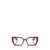 MIU MIU EYEWEAR Miu Miu Eyewear Eyeglasses STRIPED BORDEAUX