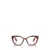 MIU MIU EYEWEAR Miu Miu Eyewear Eyeglasses STRIPED BORDEAUX