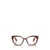 MIU MIU EYEWEAR Miu Miu Eyewear Eyeglasses STRIPED TOBACCO