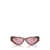 MIU MIU EYEWEAR Miu Miu Eyewear Sunglasses STRIPED TOBACCO