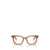 MIU MIU EYEWEAR Miu Miu Eyewear Eyeglasses CARAMEL TRASPARENT